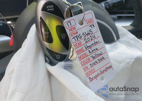 2024 Hyundai Kona Sel z USA, uszkodzony, nr VIN KM8HB3AB8RU044344